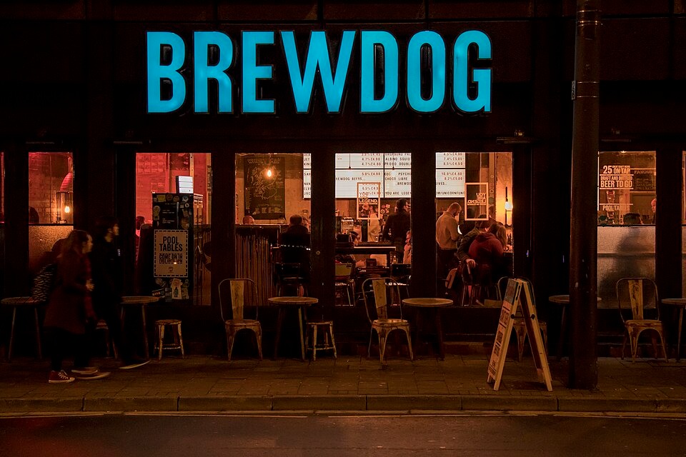 38 Bars Close as BrewDog Enters Administration, 733 Jobs Saved