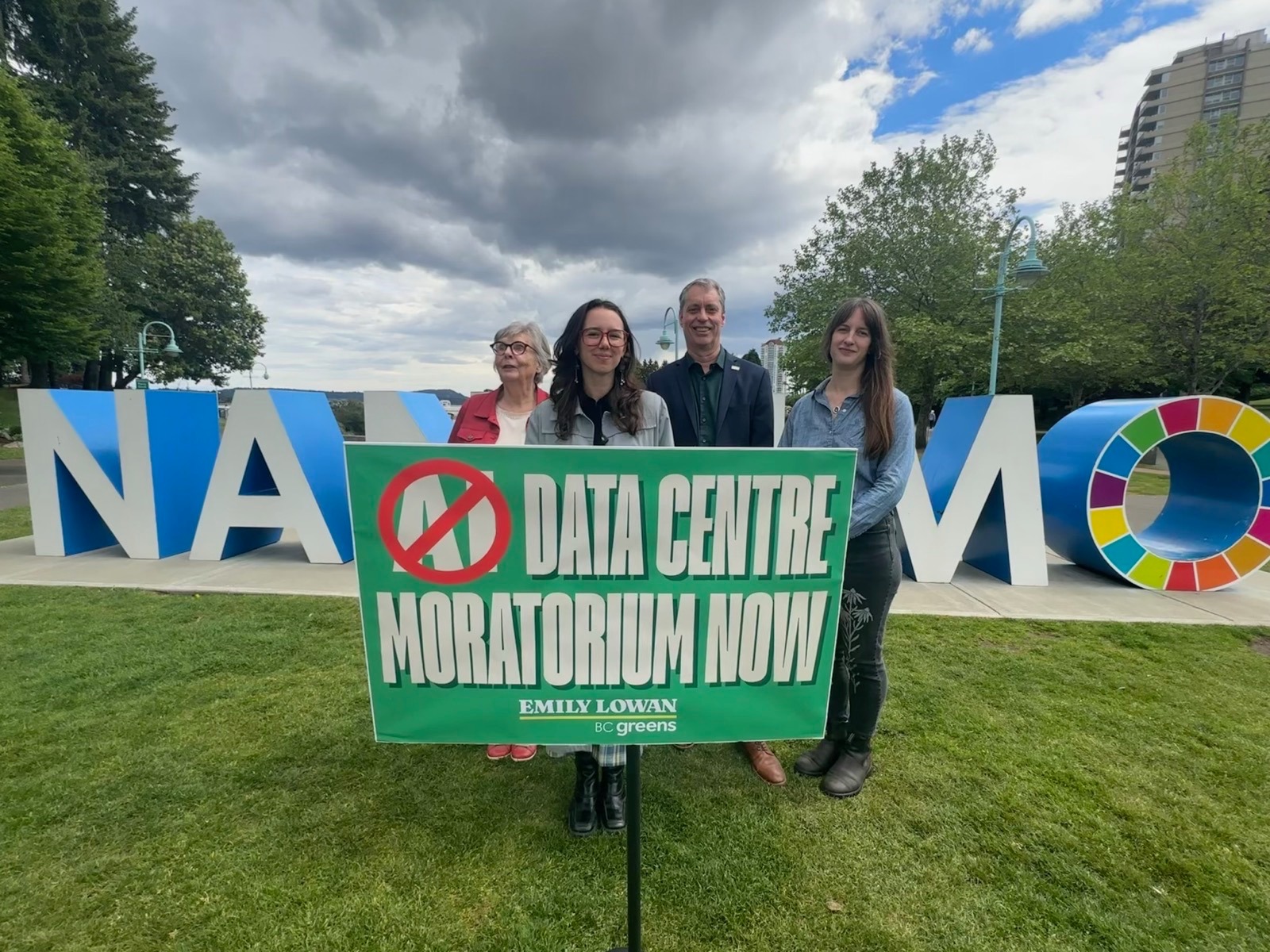 Green Party leader opposes Nanaimo Data Centre 