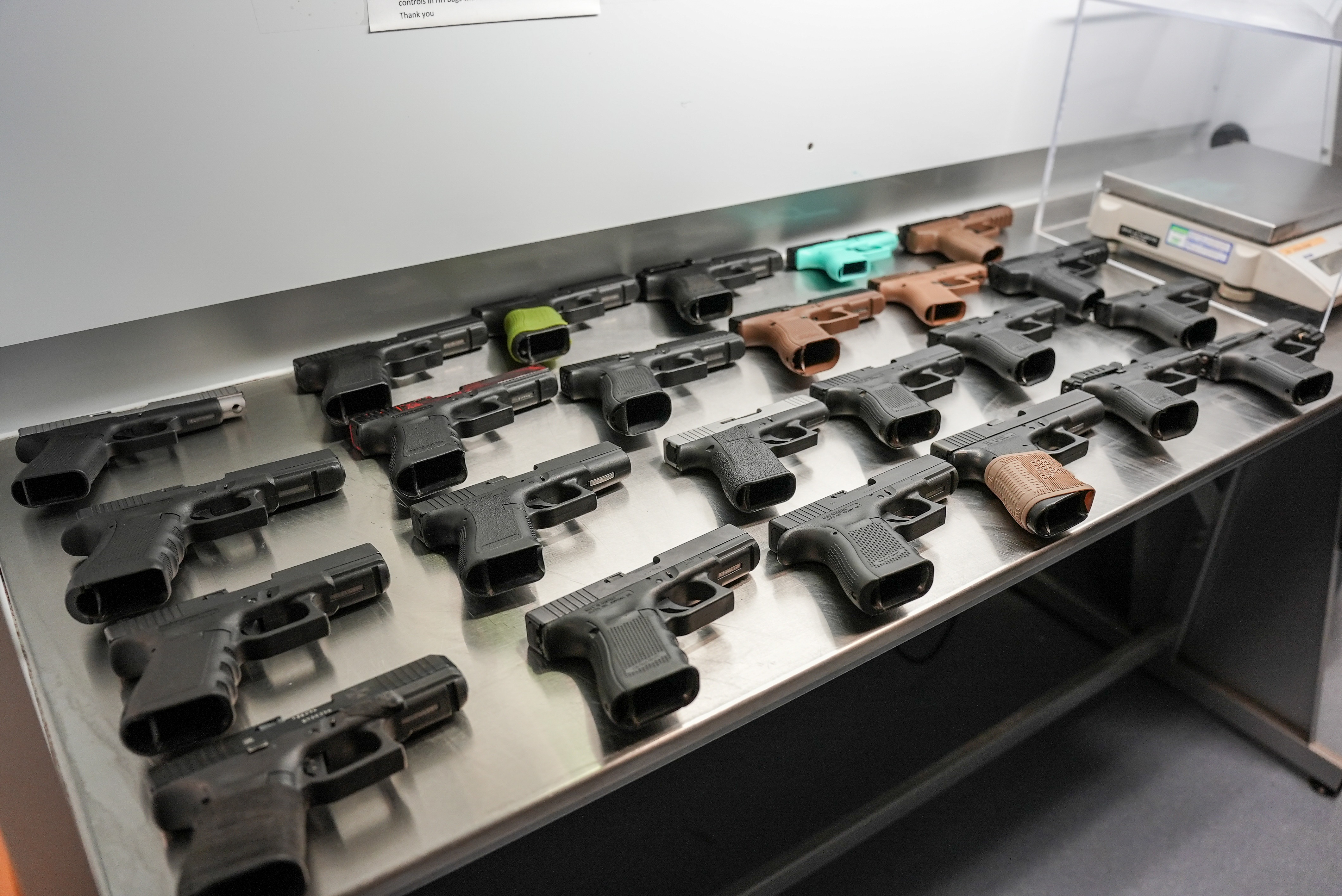 Hamilton police seizes US origin sophisticated guns 