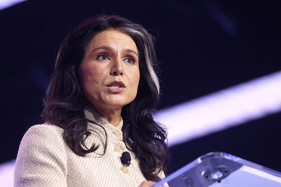 Tulsi Gabbard Steps Down as DNI, Citing Husband’s Cancer Battle