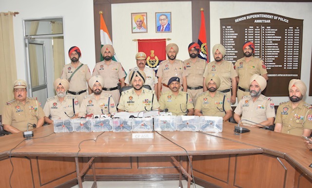 Punjab police bust cross-border illegal arms smuggling module 