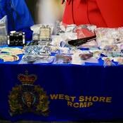 West Shore RCMP Drugs and Organized Crime Unit seize drugs, cash and replica guns